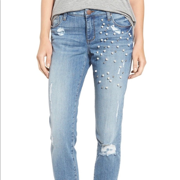 🌟STS Blue Taylor Tomboy Distress Pearl Boyfriend - Picture 2 of 8